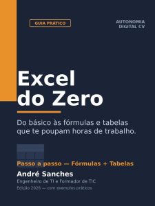 Capa do e-book Excel do Zero