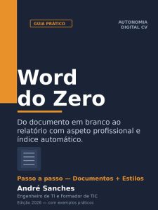 Capa do e-book Word do Zero