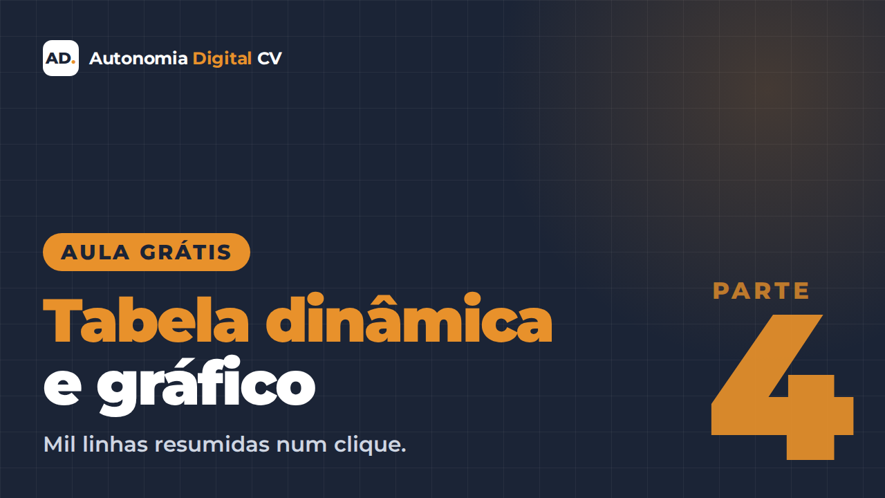 Parte 4 — Tabela dinâmica e gráfico